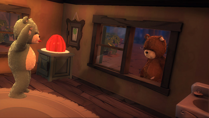 Illustration for article titled Naughty Bear Screens Just As Creepy As The Trailer